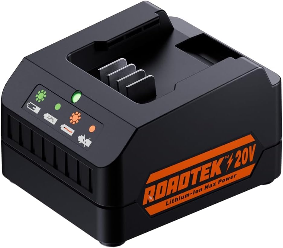 RGMP-002 ROADTEK GarageMax 20V Battery Charger for 4 Ah Battery Pack